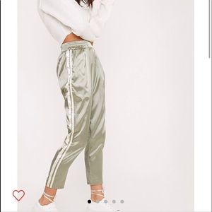 Prettylittlething satin pants